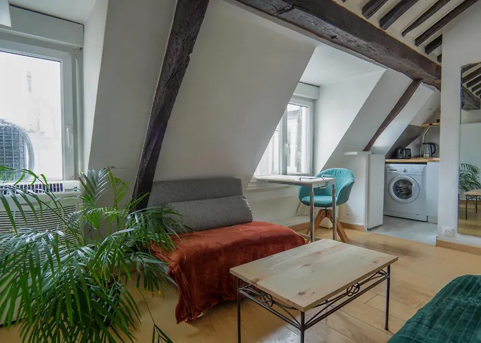 Flat With Separate Bedroom - Concorde Elysée Madeleine Opéra Apartamento